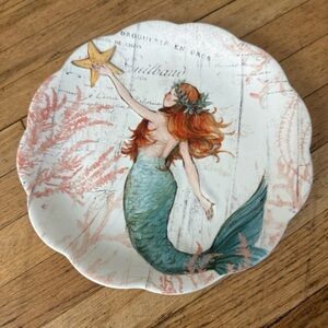 New Cracker Barrel mermaid plate
